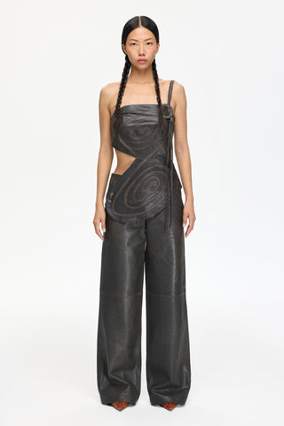 Les Benjamins - LEATHER PANT 003