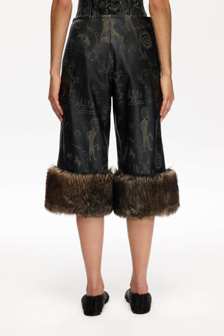 Les Benjamins - LEATHER SHORT 101