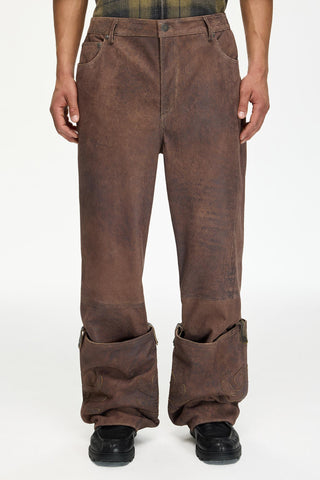 Les Benjamins - LEATHER PANT 103