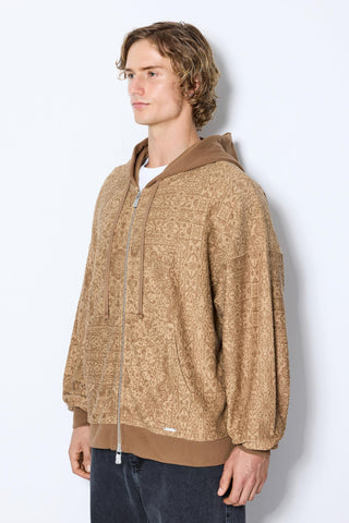 Les Benjamins - CARPET POCKET ZIP HOODIE