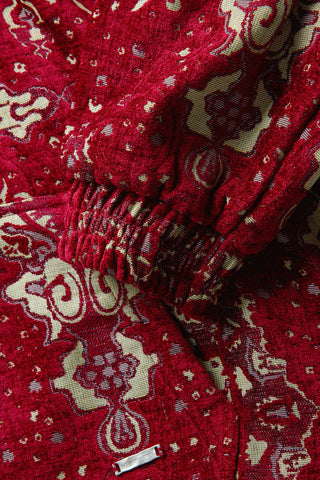 Les Benjamins - CARPET JACQUARD ZIP HOODIE