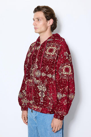 Les Benjamins - CARPET JACQUARD ZIP HOODIE