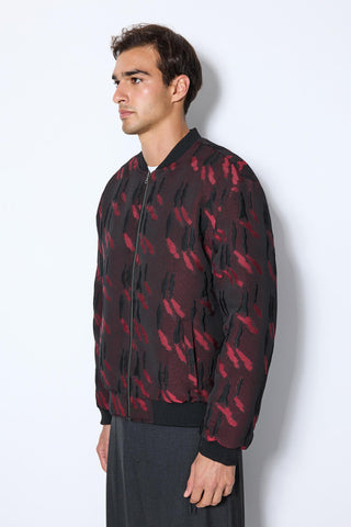 Les Benjamins - JACQUARD BOMBER JACKET