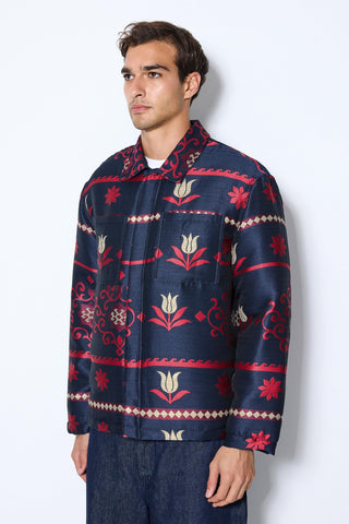 Les Benjamins - JACQUARD SHIRT JACKET