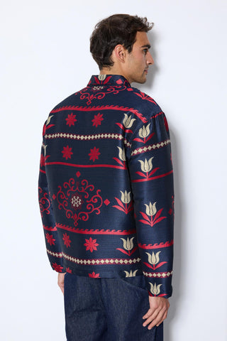 Les Benjamins - JACQUARD SHIRT JACKET