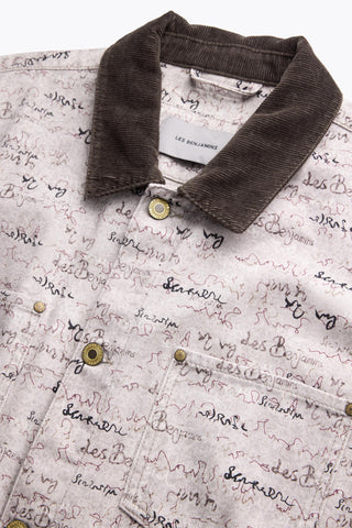 Les Benjamins - PRINTED OVERSHIRT