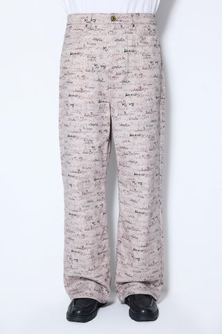 Les Benjamins - PRINTED PANTS