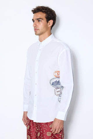 Les Benjamins - STAMP PRINTED SHIRT