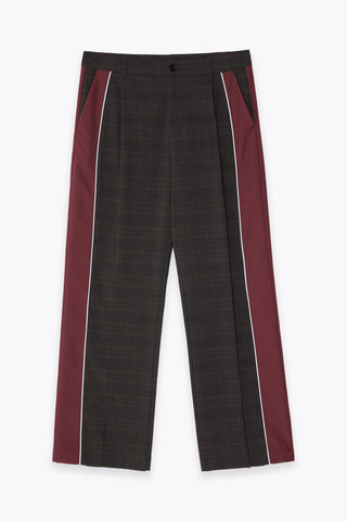 Les Benjamins - CHECKED TRACK PANTS