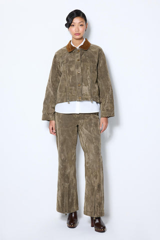 Les Benjamins - ZIP DETAILED DENIM PANTS