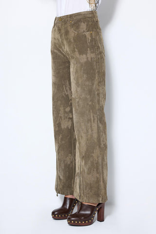 Les Benjamins - ZIP DETAILED DENIM PANTS