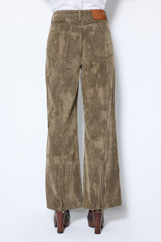Les Benjamins - ZIP DETAILED DENIM PANTS