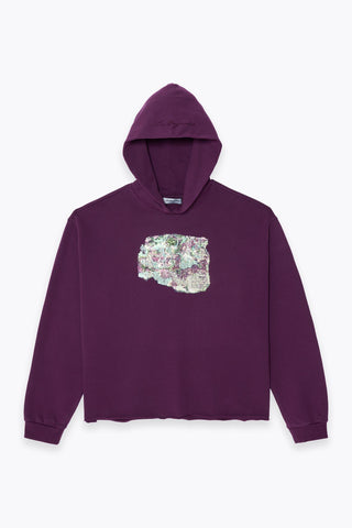 Les Benjamins - MAP PRINTED HOODIE