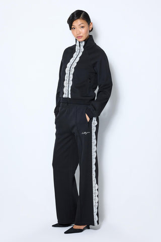 Les Benjamins - LACE DETAILED ZIP UP