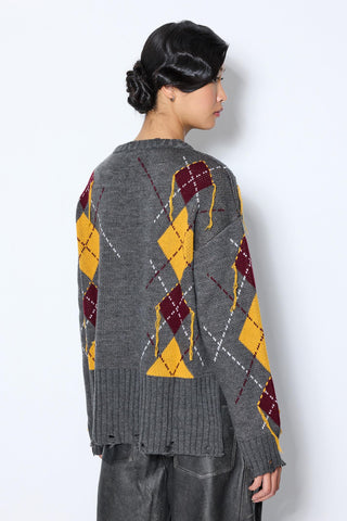 Les Benjamins - ARGYLE SWEATER