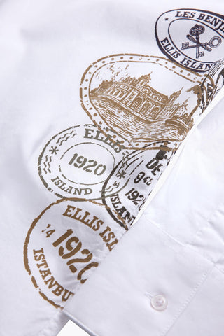 Les Benjamins - STAMP PRINTED SHIRT