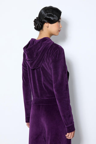Les Benjamins - VELVET ZIP HOODIE