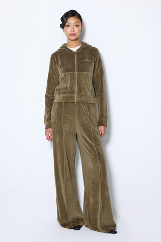 Les Benjamins - VELVET ZIP HOODIE
