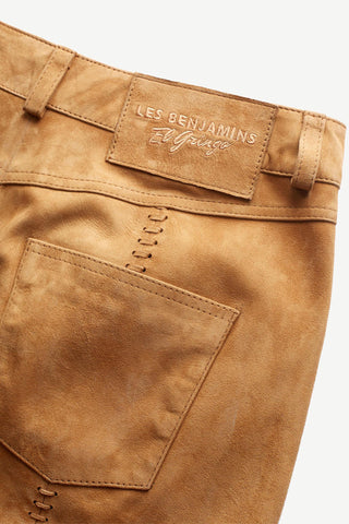 Les Benjamins - LEATHER SKIRT 002